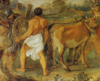 carracci_particolare_Romolo_traccia_solco
